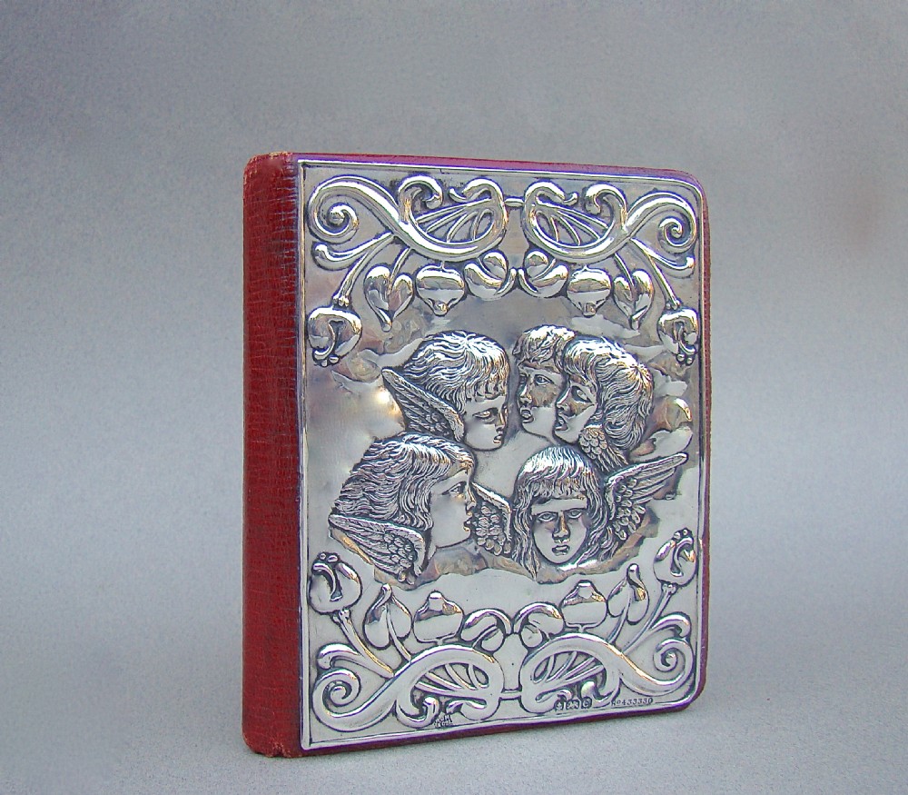 edwardian silver reynolds angels address book by myatt co birmingham 1905