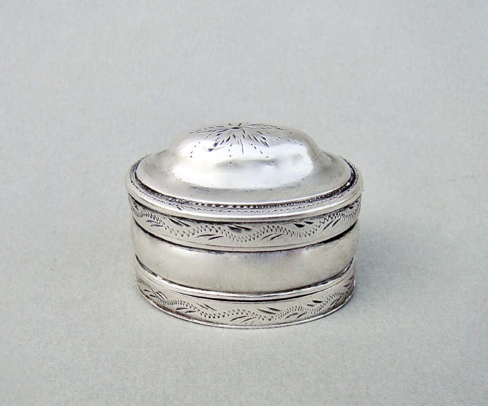 rare exquisite georgian silver nutmeg grater by joseph taylor birmingham 1799