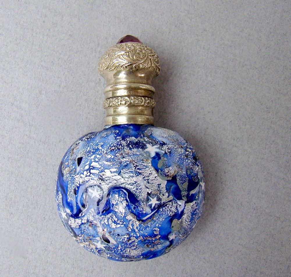 rare franchini bigaglia murano murrine glass perfume bottle circa 1850