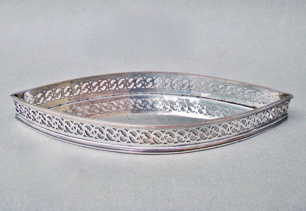 elegant georgian old sheffield plate snuffer tray circa 1800